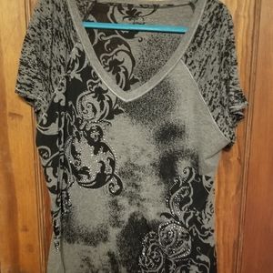 Maurices sequined lightweight top